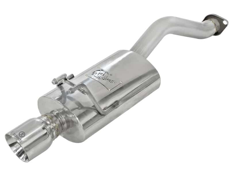 aFe Takeda Exhaust Axle-Back 06-11 Honda Civic Si L4 2.0L 2.5in 304 Stainless Steel - Image 2