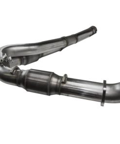 Alternative view of Kooks 10-14 Ford Raptor SVT 6.2L 4V ALL 3in SS OEM Cat Y Pipe