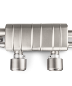Alternative view of Akrapovic 16-17 Porsche 911 Carrera S/4/4S/GTS (991.2) Slip-On Line (Titanium) w/ Titanium Tips