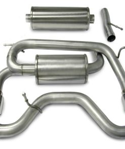 Corsa 06-08 Hummer H3 3.5L Polished Sport Cat-Back Exhaust