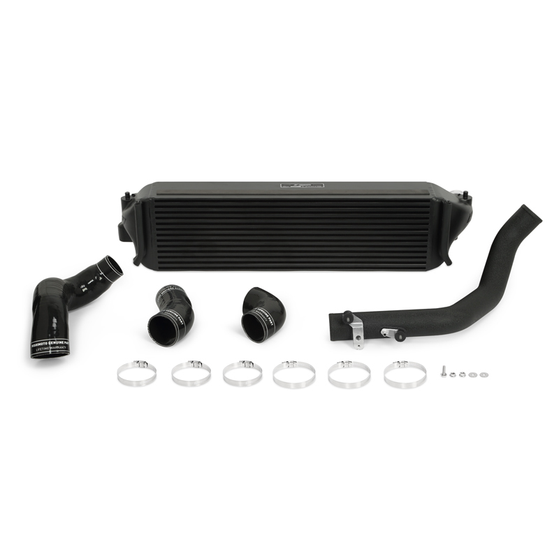 Mishimoto 2017+ Honda Civic Type R Intercooler Kit - Black Intercooler Black Pipes - Image 2