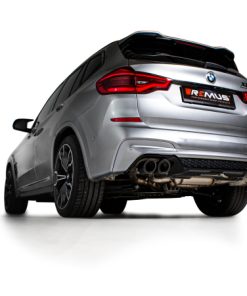 Remus 2019 BMW X3 M Competition F97 3.0L Turbo (S58B30A w/GPF) Axle Back Exhaust (Tail Pipes Req)