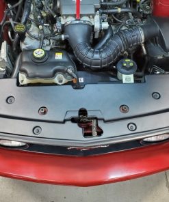 JLT 05-09 Ford Mustang GT/V6 Black Textured Full Length Radiator Support Cover