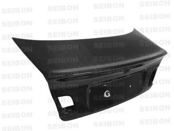 Alternative view of Seibon 99-04 BMW 3 Series 4DR E46 CSL Style Carbon Fiber Trunk Lid and Hatch