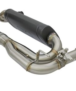 Alternative view of aFe MACH Force-Xp 3in 304 SS Cat-Back Exhaust w/ Black Tips 12-15 BMW 335i (F30) L6 3.0L (t) N55