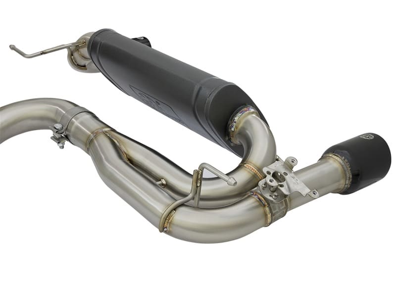 aFe MACH Force-Xp 3in 304 SS Cat-Back Exhaust w/ Black Tips 12-15 BMW 335i (F30) L6 3.0L (t) N55 - Image 2