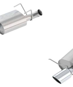 Alternative view of Borla 13-14 Mustang GT/Boss 302 5.0L V8 RWD Single Split Rr Exit ATAK Exhaust (rear section only)