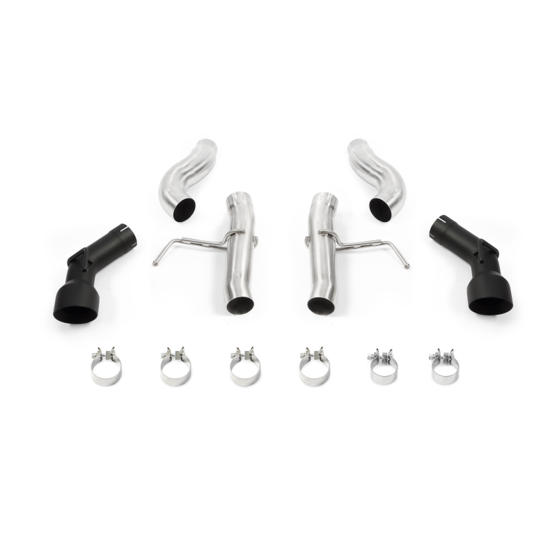 Mishimoto 2016+ Chevrolet Camaro 2.0T Dual-Tip Race Axle-Back Exhaust w/ Black Tips - Image 2