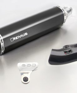 Remus 2013 BMW R 1200 GS 92 kW Black Hawk Black Slip On w/Heat Shield