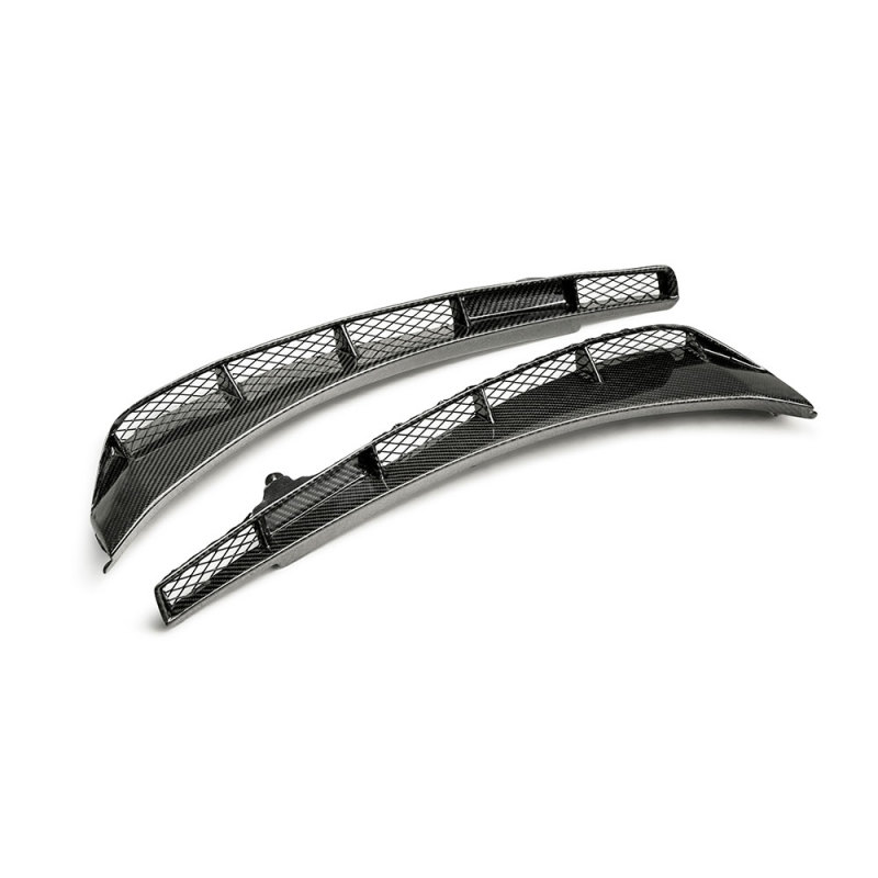Seibon 17-18 Honda Civic Type-R Carbon Fiber Fender Ducts (Pair) - Image 2