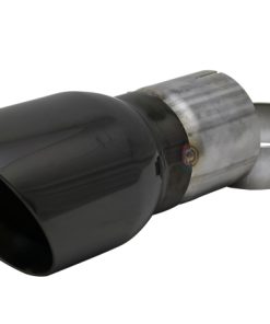 Corsa Single Universal 3.0in Inlet / 4.0in Outlet Black PVD Pro-Series Tip Kit
