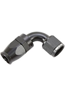 Snow -10AN 90 Degree PTFE Hose End (Black)