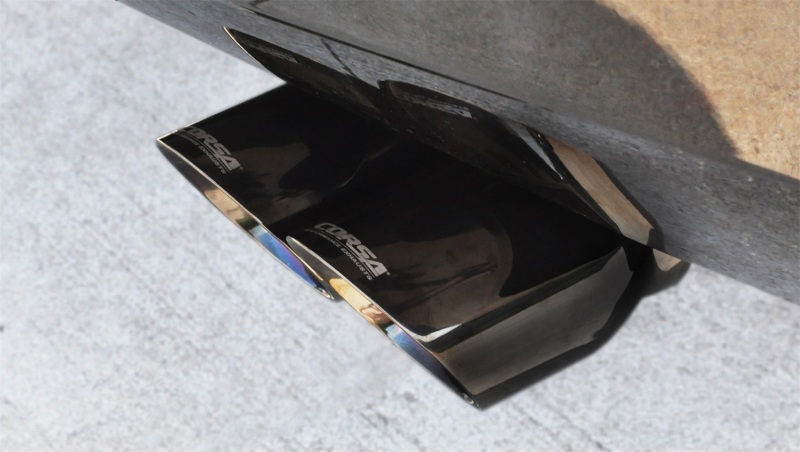 Corsa 09-11 Chevrolet Tahoe 5.3L V8 Black Sport Cat-Back Exhaust - Image 3