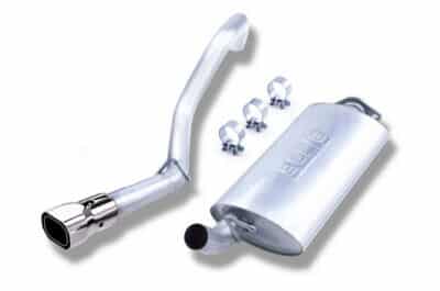 Alternative view of Borla 00-06 Jeep Wrangler Sport/SE/X/Rubicon Sahara 2.5L/4cyl 4.0L/6cyl SS Catback Exhaust