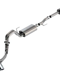 Borla F-150 2021 5.0L 4dr CC SB EC STB Lariat/KR/Platinum/LTD 3/2.25 DSE Cat-Back Touring CHR Tips