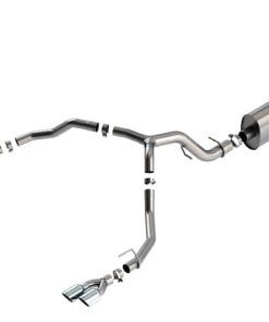 Borla 21-22 Chevrolet Tahoe 6.2L V8 2/4WD 4DR Brushed T-304 Stainless Steel Touring Cat-Back Exhaust