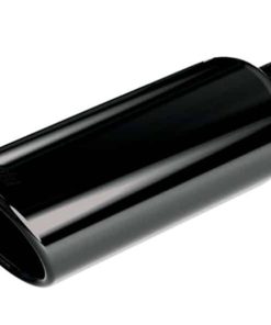 Borla 12-14 Jeep Wrangler Tip Kit V6 4WD Black Chrome Tip Rear 4inx14inx2.78in ID