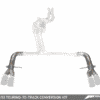 AWE Tuning Audi B8 S4/S5 Track Edition Conversion Kit for 90mm Tips