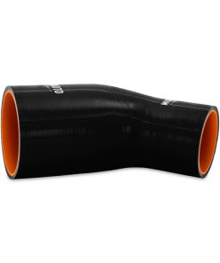 Alternative view of Mishimoto Silicone Reducer Coupler 45 Degree 2.5in to 3.5in - Black