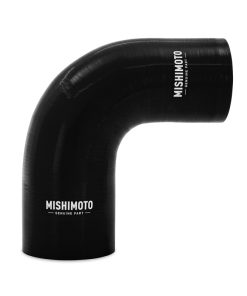 Mishimoto Silicone Reducer Coupler 90 Degree 2.25in to 2.5in - Black