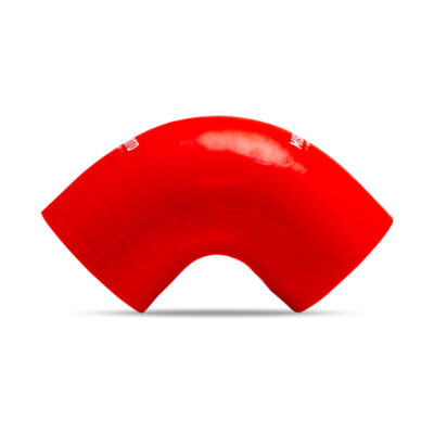 Alternative view of Mishimoto 2.25 Inch 90 Degree Coupler - Red