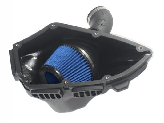 Alternative view of aFe MagnumForce Stage 2 Si Intake System P5R 06-11 BMW 3 Series E9x L6 3.0L Non-Turbo