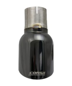 Alternative view of Corsa Single Universal 2.75in Inlet / 4.5in Outlet Black PVD Pro-Series Tip Kit