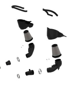 Alternative view of aFe Takeda Stage-2 Pro Dry S Cold Air Intake System 16-19 Infinity Q50/Q60 V6-3.0L (tt)