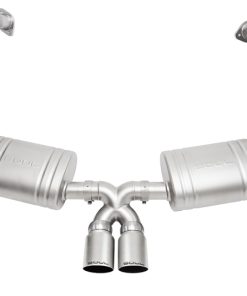 SOUL 15-16 Porsche 981 GT4 / Spyder Performance Exhaust - Straight Cut Signature Satin Tips