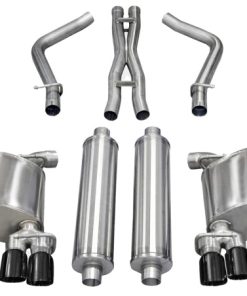 Corsa 11-13 Dodge Charger R/T 5.7L V8 Black Sport Cat-Back Exhaust