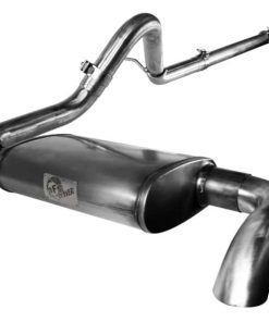 aFe MACHForce XP Exhausts Cat-Back SS-409 EXH CB Jeep Wrangler JK 3.8L 07-11 (2 Dr) HT