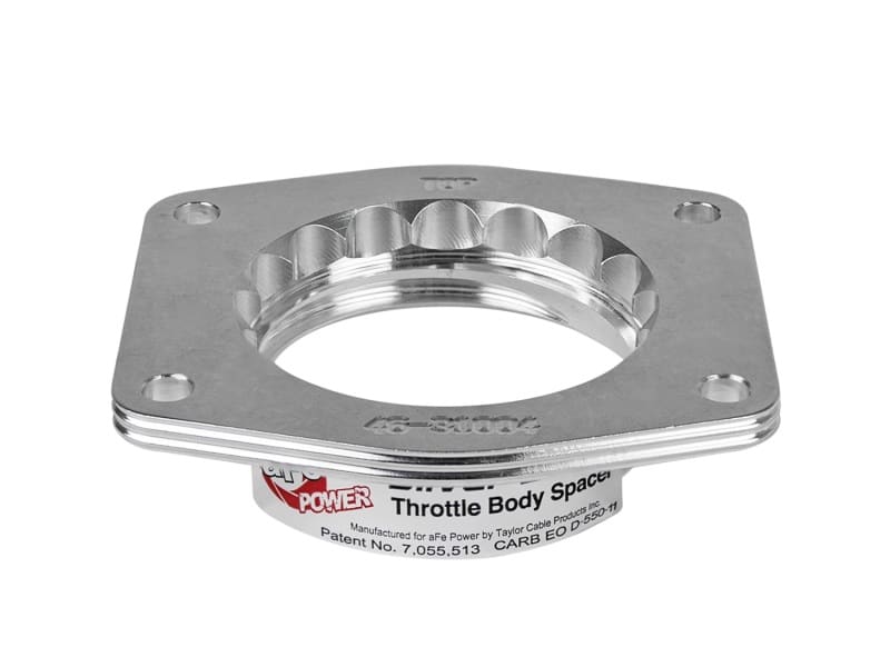 aFe Silver Bullet Throttle Body Spacers BMW M3 (E36) 92-99 L6 3.0/3.2L *96-99 3.2L - 50 State Legal* - Image 5
