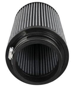 Alternative view of aFe Magnum FLOW Universal Air Filter - 4in Flange x 9in Height - Dry PDS