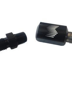 Snow Performance 1/8in. NPT Female to 4AN Male Low Profile Water Nozzle Holder 4AN Elbow