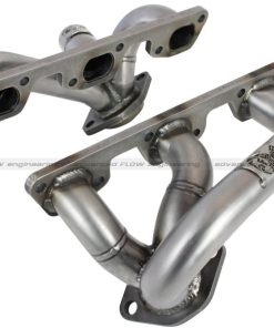 aFe Twisted Steel Header SS-409 HDR Jeep Wrangler JK 07-11 V6 3.8L