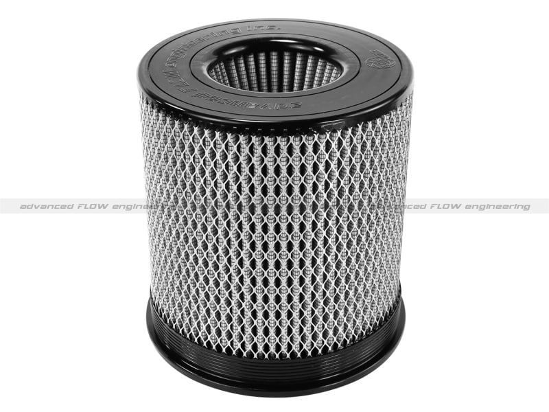 aFe MagnumFLOW Air Filter Pro DRY S 6in Flange x 8 1/8in Base/Top (INV) x 9in H - Image 3