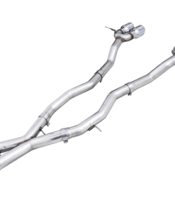 Alternative view of AWE Track Edition Catback Exhaust for BMW G8X M3/M4 - Chrome Silver Tips