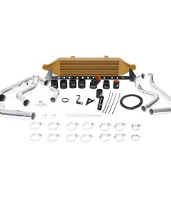Mishimoto 08+ Subaru WRX Front-Mount Intercooler Kit w/ Air Box - Gold
