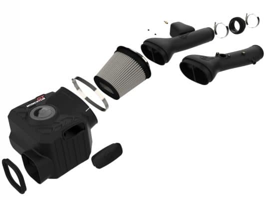 Alternative view of aFe Momentum GT Cold Air Intake System w/ Pro DRY S Filter Toyota FJ Cruiser 07-21 V6-4.0L
