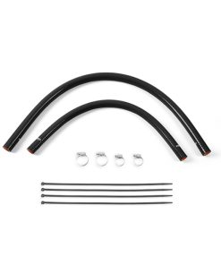 Mishimoto 91-01 Jeep Cherokee XJ 4.0L Silicone Heater Hose Kit - Black