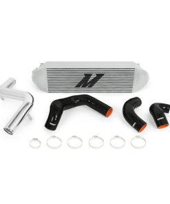 Alternative view of Mishimoto 2013+ Ford Focus ST Silver Intercooler w/ Polished Pipes