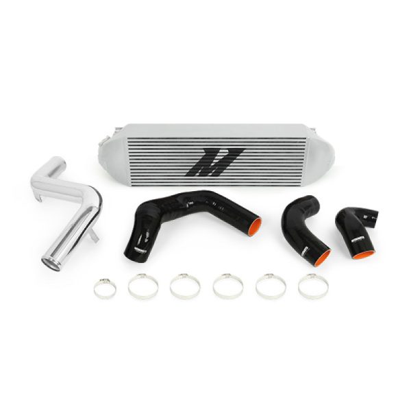 Alternative view of Mishimoto 2013+ Ford Focus ST Silver Intercooler w/ Polished Pipes