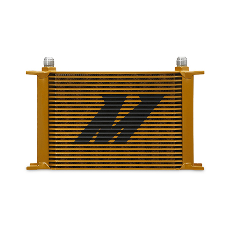 Mishimoto Universal 25-Row Oil Cooler - Gold - Image 3