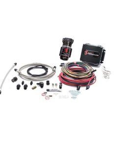 Snow Performance Stg 4 Boost Cooler Platinum Water Inj. Kit (SS Braid Line/4AN Fitting) w/o Tank