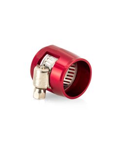 Alternative view of Mishimoto Aluminum -4AN Hex Finishers - Red