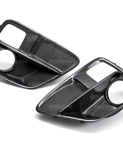 Alternative view of Seibon 15-17 Subaru Impreza WRX/STi Carbon Fiber Fog Light Surrounds (pair)