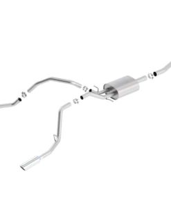 Borla 14 Silv/Sierra C/B Exh ATAK 1500 5.3L V8 AT/MT 2&4WD Ext Cab (78.7) Crew Cab(69.3) 143.5 WB