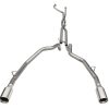 Corsa 21-22 Dodge Ram TRX Crew Cab Baja Catback Exhaust Dual Rear Satin Tip