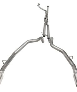 Corsa 21-22 Dodge Ram TRX Crew Cab Baja Catback Exhaust Dual Rear Satin Tip