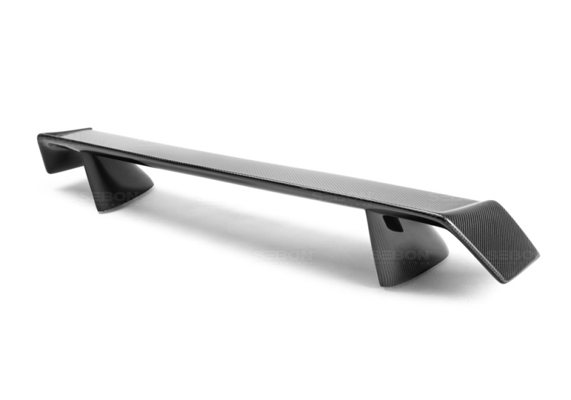 Seibon 02-07 Subaru Impreza WRX/STi SS-Style Carbon Fiber Rear Spoiler - Image 2